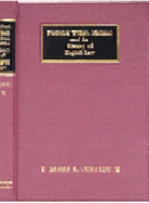 Frederick William Maitland and the History of English Law - Cameron, James R.