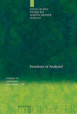 Freedom of Analysis? - Blaho, Sylvia (Editor), and Bye, Patrik (Editor), and Krmer, Martin (Editor)