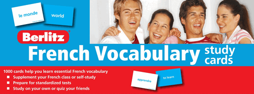 French Vocabulary Study Cards