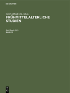 Frhmittelalterliche Studien