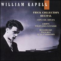 Frick Collection Recital - William Kapell (piano)