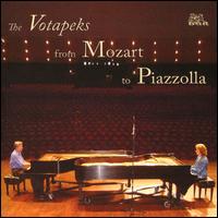 From Mozart to Piazzolla - Albertine Votapek (piano); Ralph Votapek (piano); Votapek Piano Duo