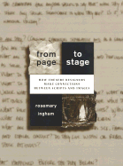 From Page to Stage: How Theatre Designers Make Connections Between Scripts and Images - Ingham, Rosemary