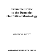 From the Erotic to the Demonic: On Critical Musicology