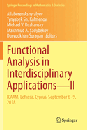 Functional Analysis in Interdisciplinary Applications-II: ICAAM, Lefkosa, Cyprus, September 6-9, 2018
