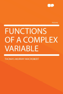 Functions of a complex variable