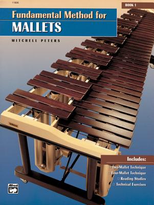 Fundamental Method for Mallets, Bk 1: Comb Bound Book - Peters, Mitchell