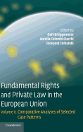 Fundamental Rights and Private Law in the European Union: Volume 2, Comparative Analyses of Selected Case Patterns: v. 2