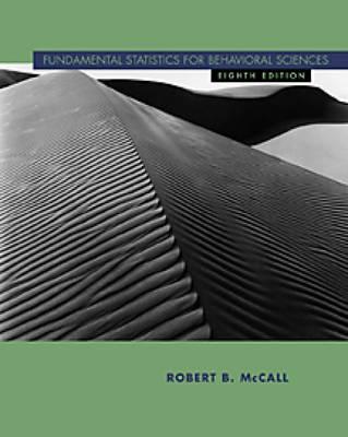 Fundamental Statistics for Behavioral Sciences - McCall, Robert B