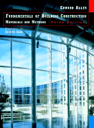 Fundamentals of Building Construction: Materials and Methods - Allen, Edward, Aia