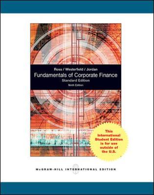 Fundamentals of Corporate Finance Standard Edition - Ross