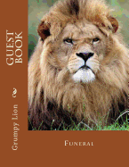 Funeral Guest Book: 100 Pages, Large Print, 900 Signature/Note Spaces