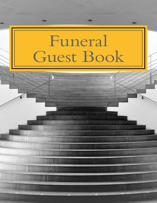 Funeral Guest Book: 100 Pages, Large Print, 900 Signature/Note Spaces - Smith, Lisa Marie