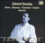 Gérard Souzay Sings Ravel, Debussy, Chausson, Duparc