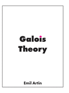 Galois Theory: Lectures Delivered at the University of Notre Dame