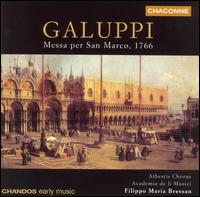Galuppi: Messa per San Marco, 1766 - Academia de il Musici; Davide Malvestio (baritone); Karin Selva (soprano); Mariachiara Chizzoni (soprano);...