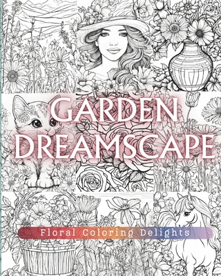 Garden Dreamscape: Floral Coloring Delights - Musselman, J D