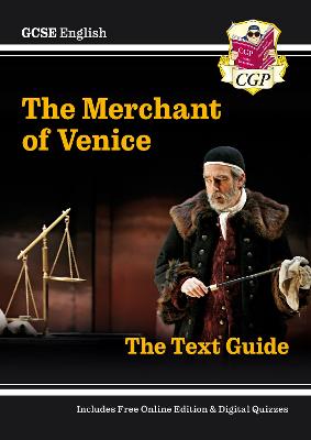 GCSE English Shakespeare Text Guide - The Merchant of Venice includes Online Edition & Quizzes: for the 2024 and 2025 exams - CGP Books (Editor)
