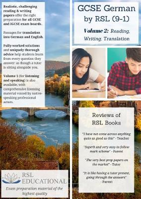 GCSE German by RSL, Volume 2: Reading, Writing, Translation - Lim, Matt