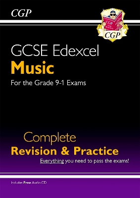 GCSE Music Edexcel Complete Revision & Practice (with Audio & Online Edition): for the 2025 and 2026 exams - CGP Books (Editor)