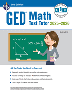 GED Math Test Tutor, for the 2025-2026 GED Test: All the Tools You Need to Succeed