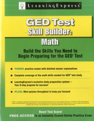 GED Test Skill Builder: Math - Learning Express LLC (Creator)