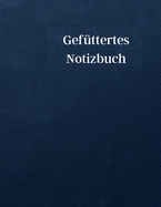 Gefttertes Notizbuch