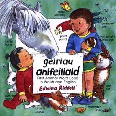 Geiriau Anifeiliaid - First Animal Word Book in Welsh and English - Riddell, Edwina