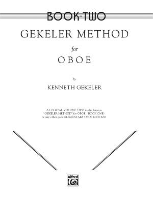 Gekeler Method for Oboe, Bk 2 - Gekeler, Kenneth