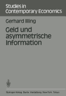 Geld Und Asymmetrische Information