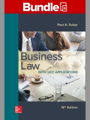 Gen Combo LL Business Law W/Ucc Applications; Connect Access Card - Sukys, Paul A