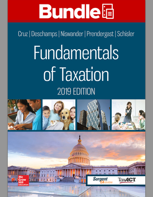 Gen Combo Looseleaf Fundamentals of Taxation 2019; Connect Access Card - Cruz, Ana M, Dr.