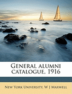 General Alumni Catalogue, 1916