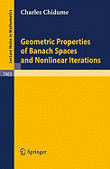 Geometric Properties of Banach Spaces and Nonlinear Iterations