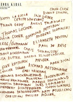Georg Kargl, Fine Arts Since 1998: Box Since 2005 - Kargl, Georg (Contributions by), and Pettibon, Raymond (Contributions by), and Mullican, Matt (Contributions by)