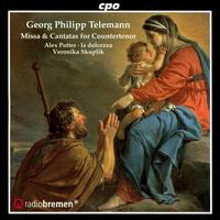 Georg Philipp Telemann: Missa & Cantatas for Countertenor - Alex Potter (counter tenor); Catherine Aglibut (violin); Felix Knecht (cello); La Dolcezza; Michael Fuerst (organ);...