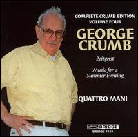 George Crumb: Zeitgeist; Makrokosmos III - Alice Rybak (piano); David Colson (percussion); John Kinzie (percussion); Susan Grace (piano)