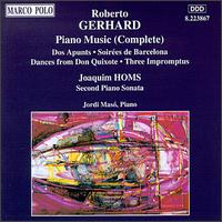 Gerhard: Complete Piano Music - Jordi Mas (piano)