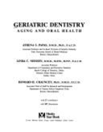 Geriatric Dentistry: Aging and Oral Health