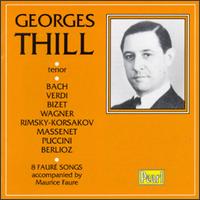German, Italian, Russian and French Opera and Song - Garde Republicaine de France Bande; Georges Thill (vocals); Maurice Faure (piano)