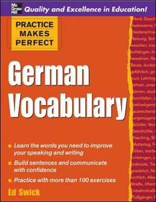 German Vocabulary - Swick, Ed