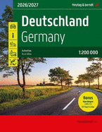 Germany Road Atlas 2026/27: 1:200,000 scale