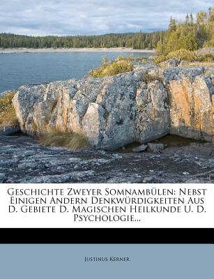 Geschichte Zweyer Somnambulen: Nebst Einigen Andern Denkwurdigkeiten Aus D. Gebiete D. Magischen Heilkunde U. D. Psychologie... - Kerner, Justinus