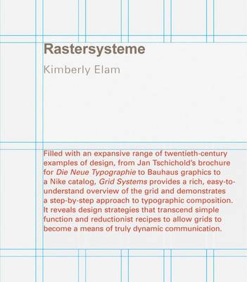 Gestaltungsraster (Grid Systems Ger - Elam, Kimberly