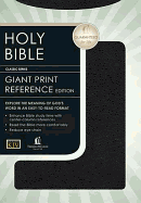 Giant Print Classic Reference Bible-KJV-Center Column