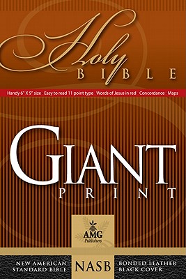 Giant Print Handy-Size Bible-NASB - Baker, Warren Patrick, Dr. (Editor)