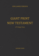 Giant Print New Testament, 17-Point Text