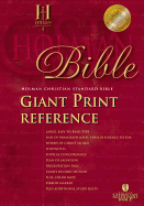 Giant Print Reference Bible-HCSB