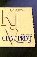 Giant Print Reference Bible-KJV