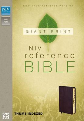 Giant Print Reference Bible-NIV - Zondervan Publishing (Creator)